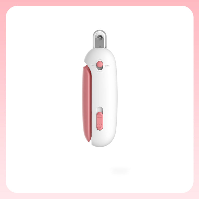 Pet Nail Clippers with Gravity Push Mechanism